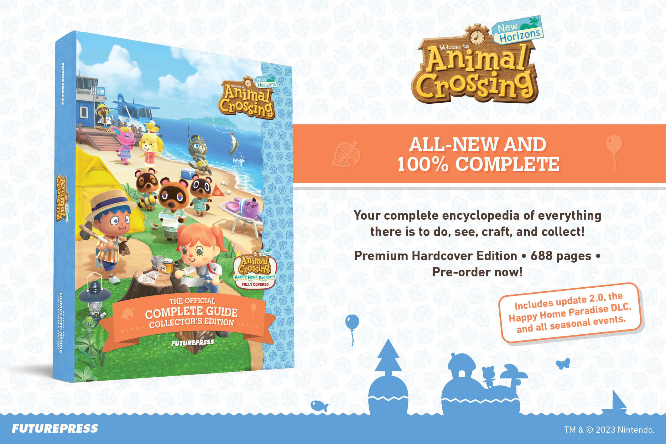 FuturePress Animal Crossing New Horizons Official Complete Guide